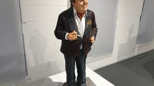 Maquette of John Candy by Ritchie Velthuis